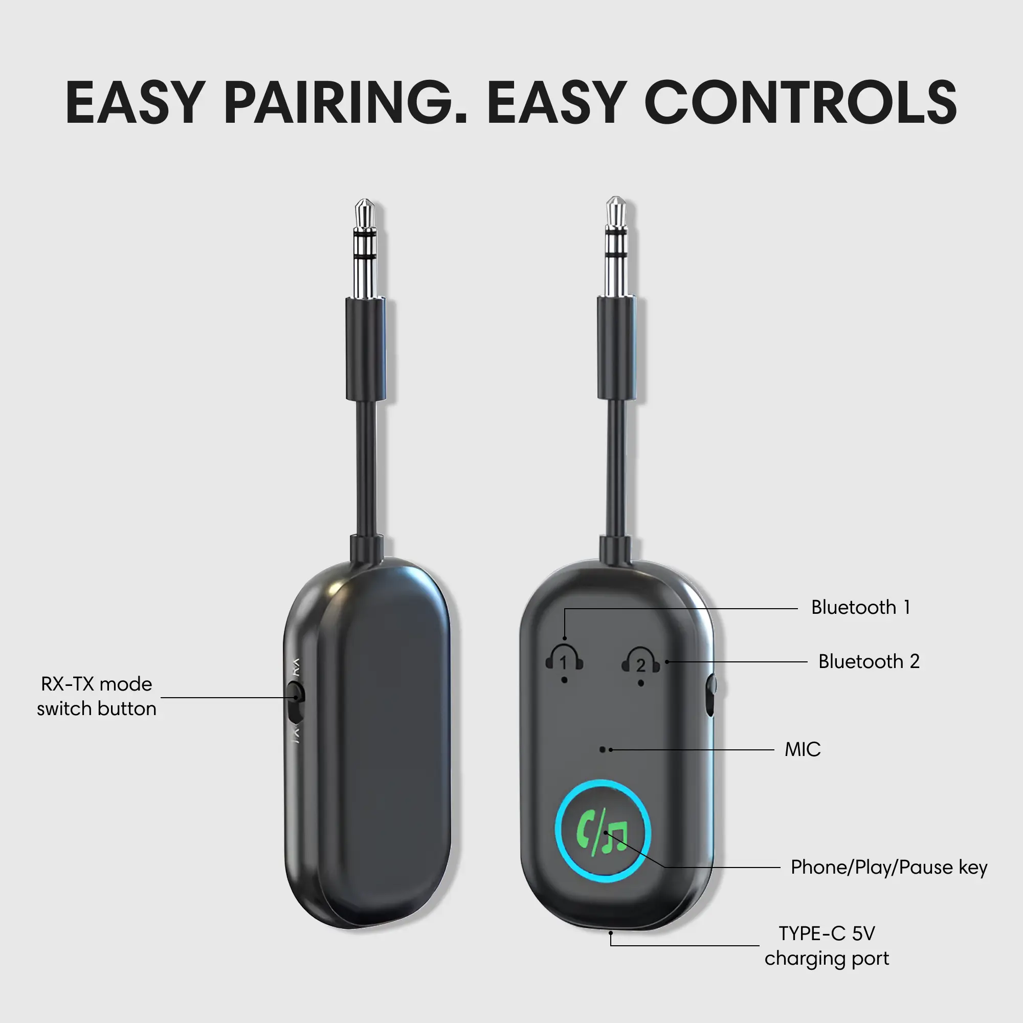Bluetooth Adapter - Connect 2 Headphones To Same Device - Image 4