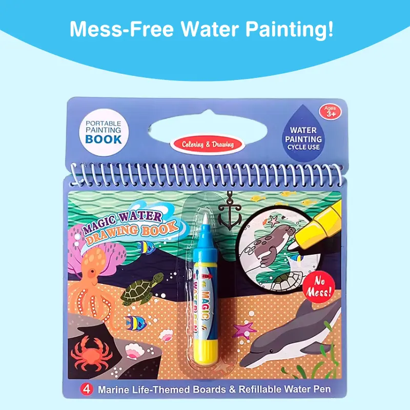 Mess-Free Water-Reveal Activity Pad - Image 7